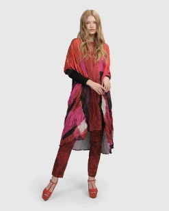 Women Alembika Dresses<Sunset Strip Muumuu Dress, Magenta