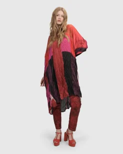 Women Alembika Dresses<Sunset Strip Muumuu Dress, Magenta