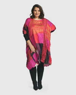 Women Alembika Dresses<Sunset Strip Muumuu Dress, Magenta