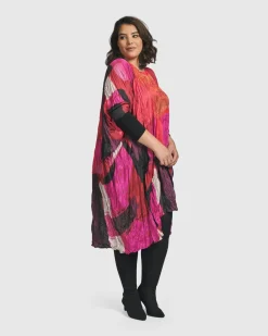 Women Alembika Plus<Sunset Strip Muumuu Dress, Magenta