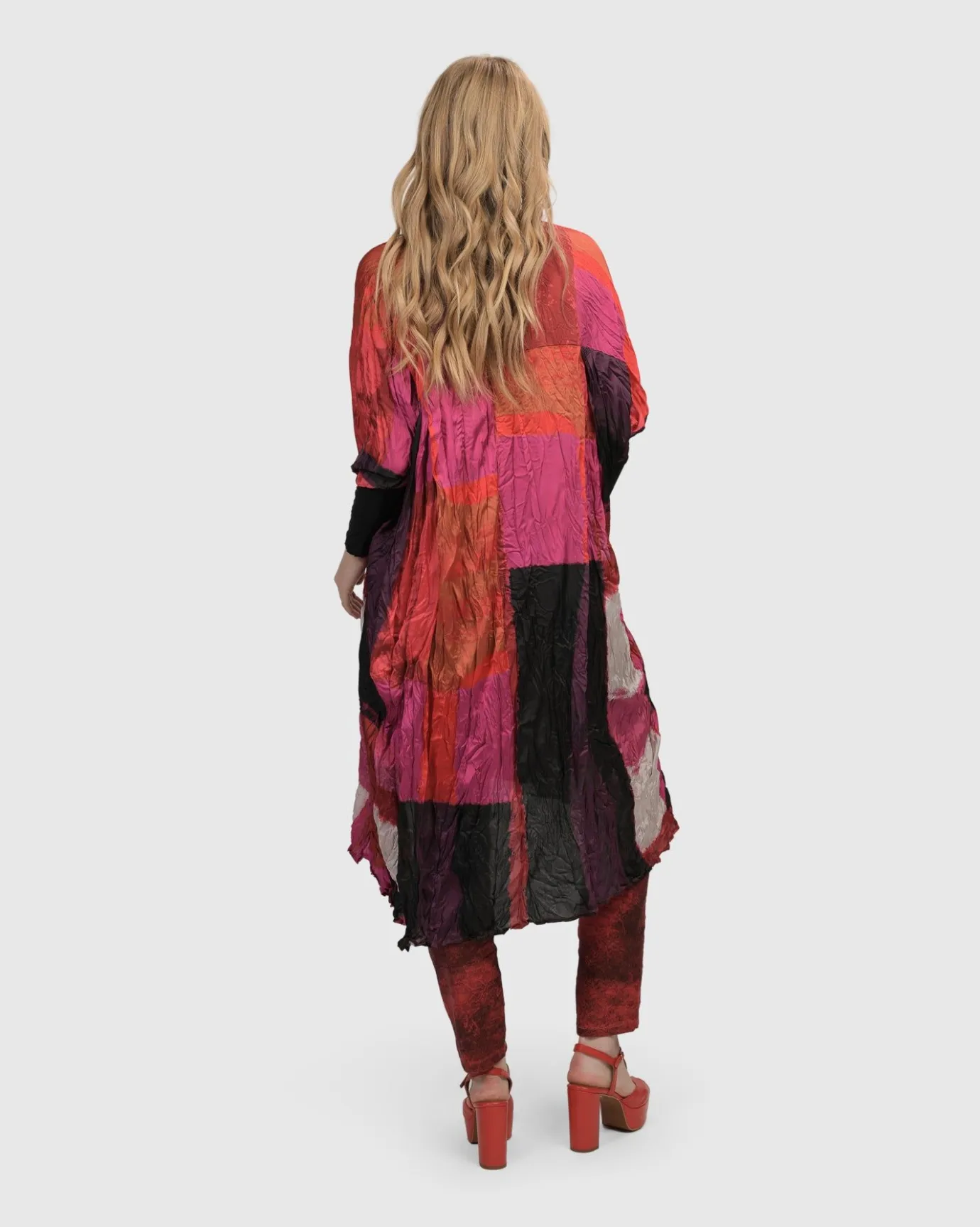 Women Alembika Plus<Sunset Strip Muumuu Dress, Magenta