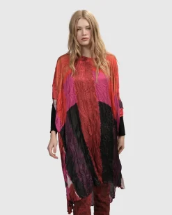 Women Alembika Plus<Sunset Strip Muumuu Dress, Magenta