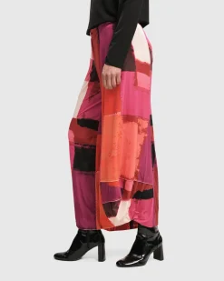 Women Alembika Plus<Sunset Strip Punto Pants, Magenta