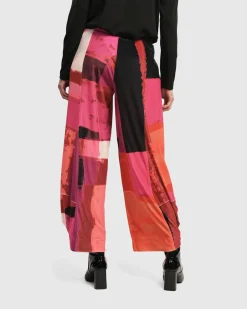 Women Alembika Plus<Sunset Strip Punto Pants, Magenta