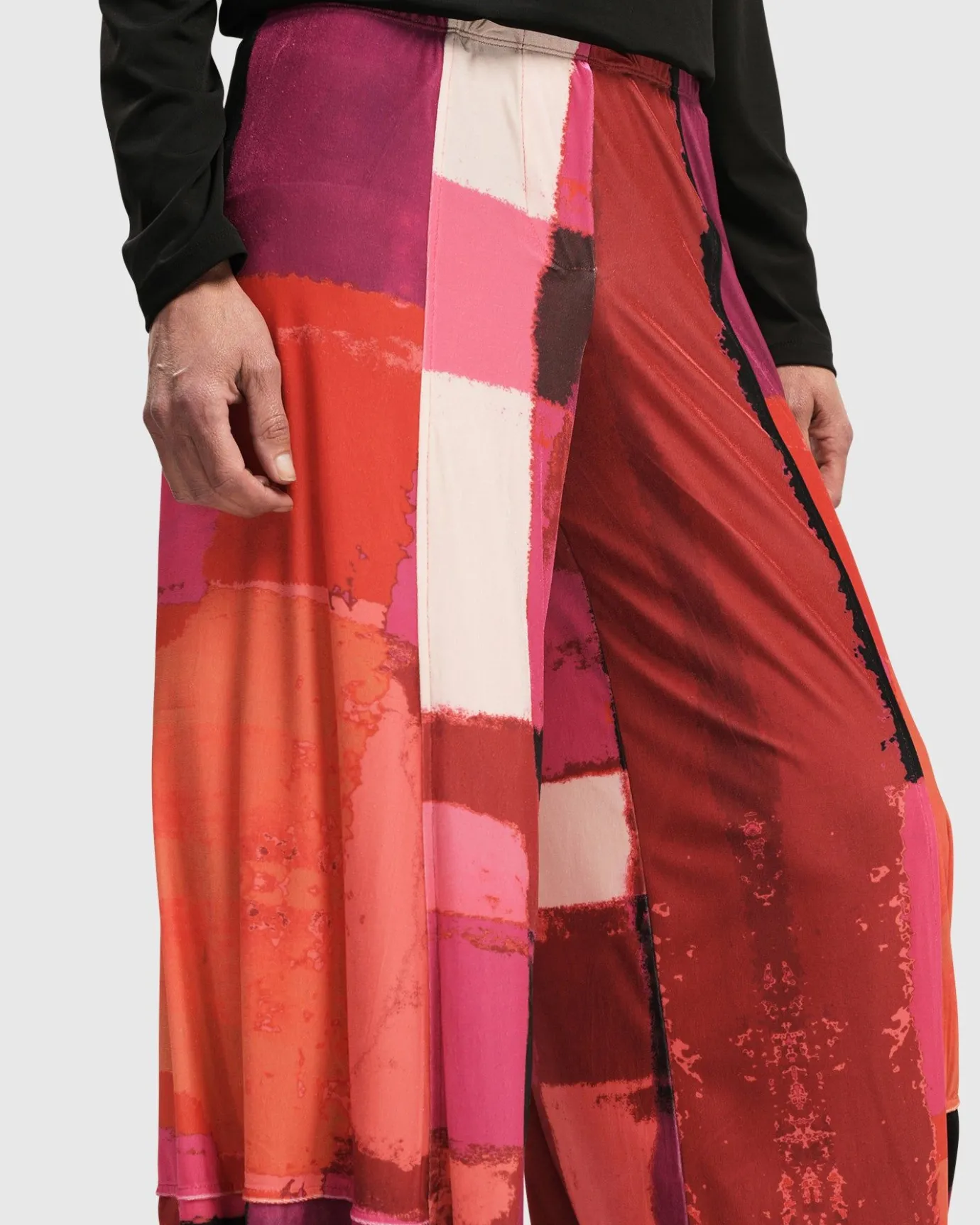 Women Alembika Pants & Skirts<Sunset Strip Punto Pants, Magenta