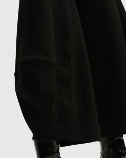 Women Alembika Pants & Skirts<Superb Waffle Weave Punto Pants, Black