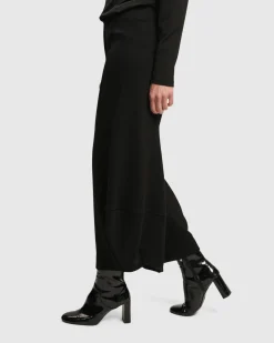 Women Alembika Pants & Skirts<Superb Waffle Weave Punto Pants, Black