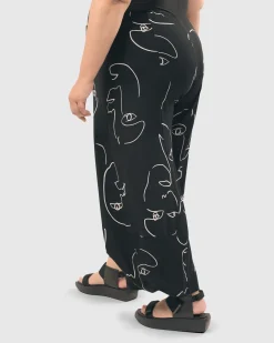 Women Alembika Pants & Skirts<Susan Punto Pants, Faces