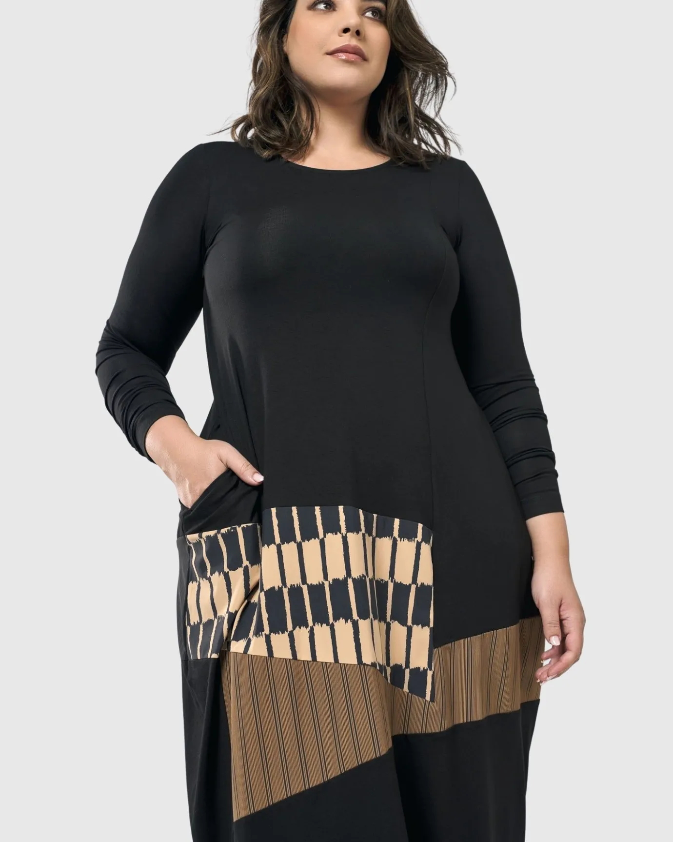 Women Alembika Dresses<Sycamore Cocoon Dress, Coffee