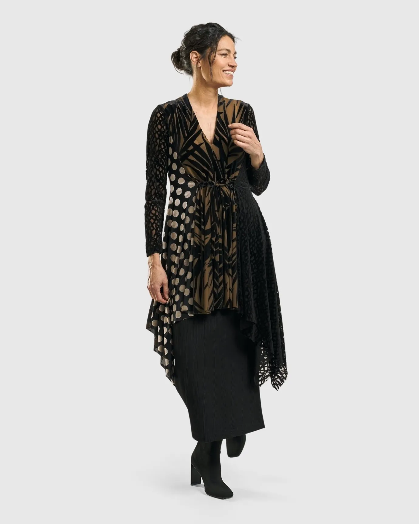 Women Alembika Tops & Tunics<Synergy Tunic Top, Gold