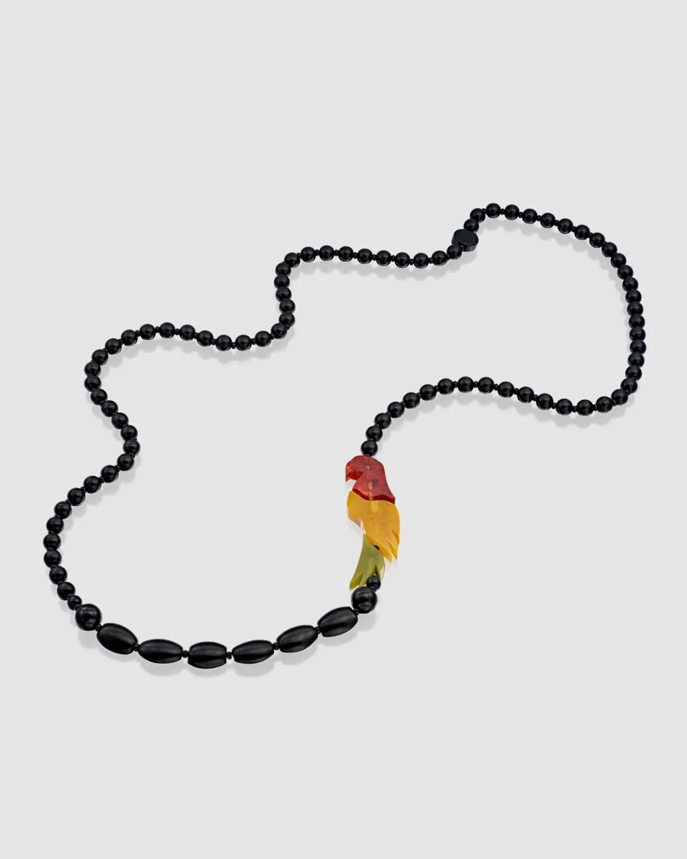 Women Alembika Accessories<Tahiti Bird Bead Necklace, Multi/Black