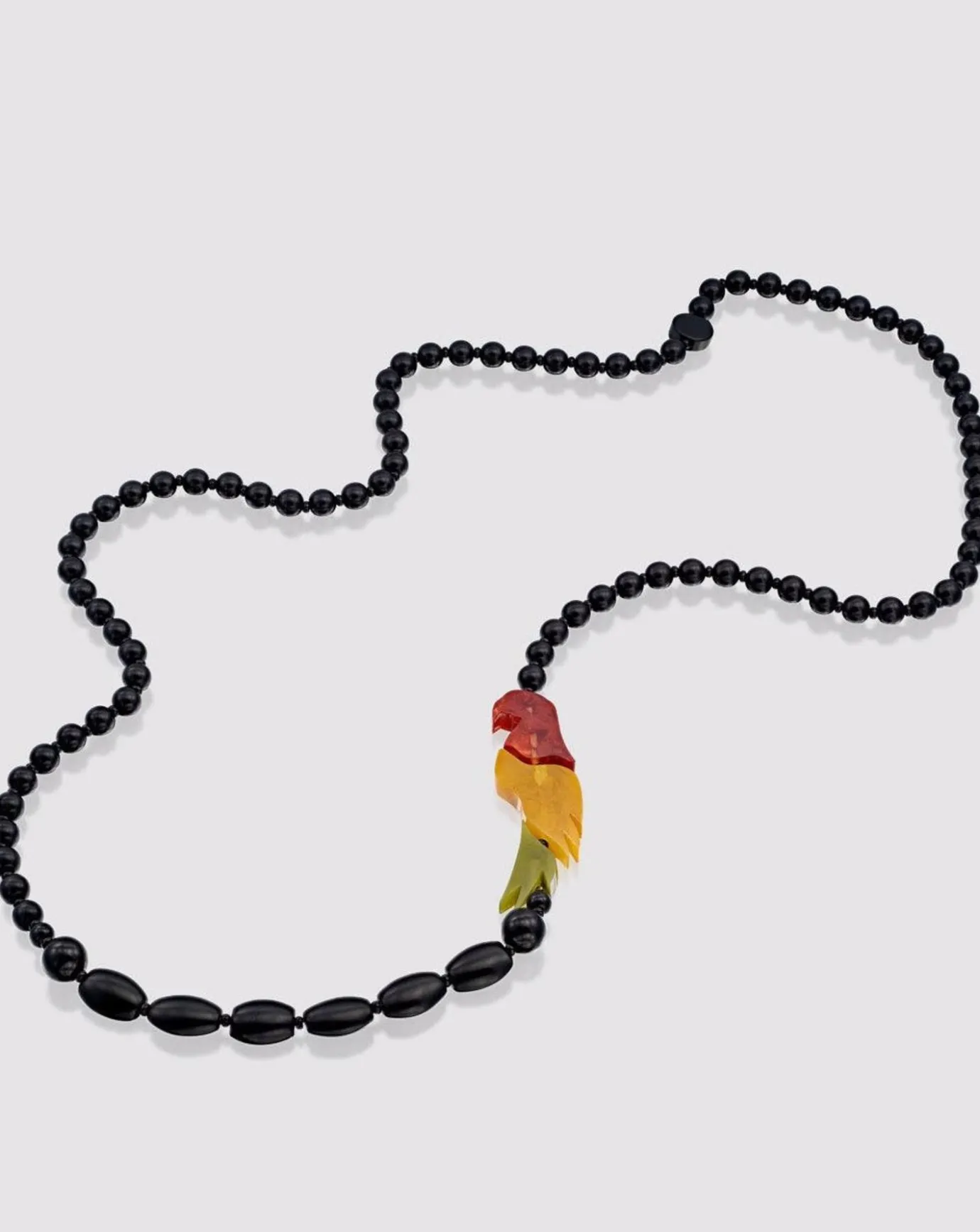 Women Alembika Accessories<Tahiti Bird Bead Necklace, Multi/Black