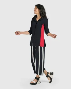 Women Alembika Jackets<Tekbika Adeline Shirt Jacket, Black