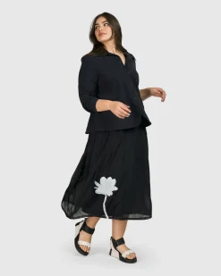 Women Alembika Plus<Tekbika Antoinette Flared Cocoon Skirt, Tulle