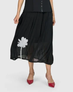 Women Alembika Pants & Skirts<Tekbika Antoinette Flared Cocoon Skirt, Tulle