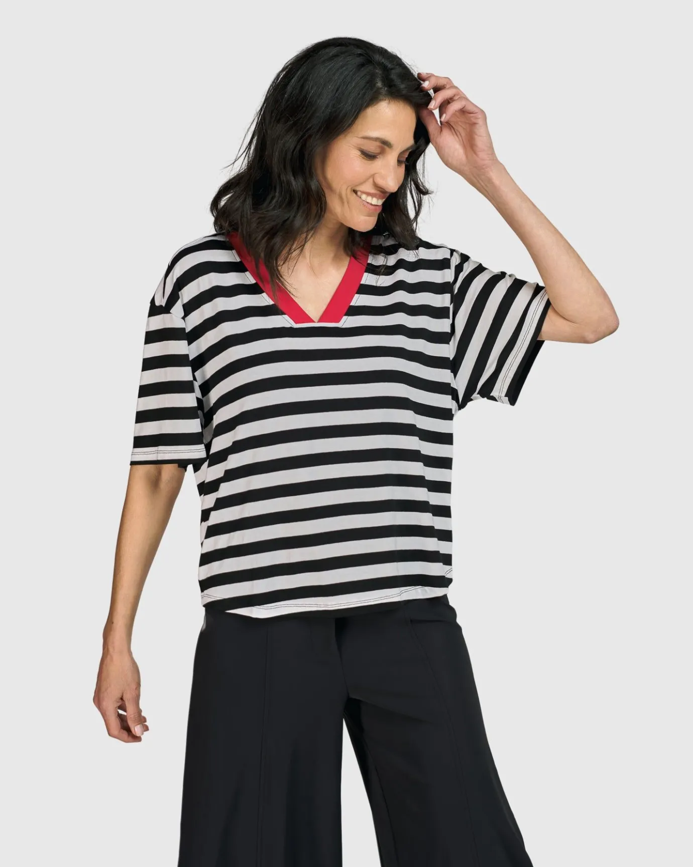 Women Alembika Tops & Tunics<Tekbika Baudelaire Day Tee, Stripes