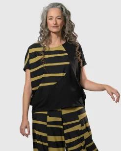 Women Alembika Tops & Tunics<Tekbika Bliss Boxy Top, Dunes
