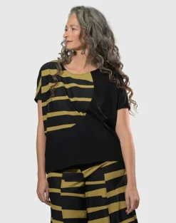 Women Alembika Tops & Tunics<Tekbika Bliss Boxy Top, Dunes