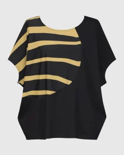 Women Alembika Plus<Tekbika Bliss Boxy Top, Dunes