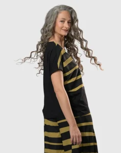 Women Alembika Plus<Tekbika Bliss Boxy Top, Dunes