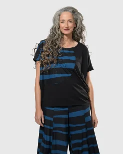 Women Alembika Tops & Tunics<Tekbika Bliss Boxy Top, Ocean
