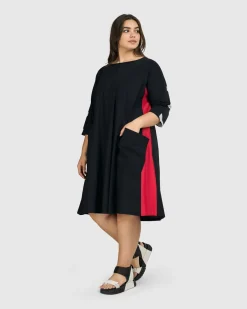 Women Alembika Plus<Tekbika Bridgette Swing Dress, Mix