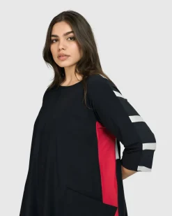 Women Alembika Plus<Tekbika Bridgette Swing Dress, Mix