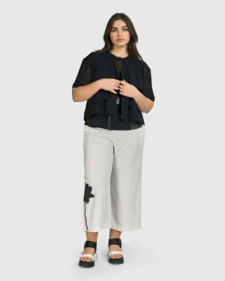 Women Alembika Jackets<Tekbika Cannes Cargo Vest, Black