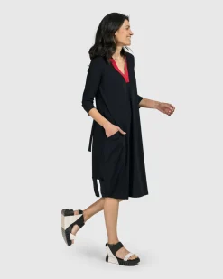 Women Alembika Dresses<Tekbika Celine Dress, Black