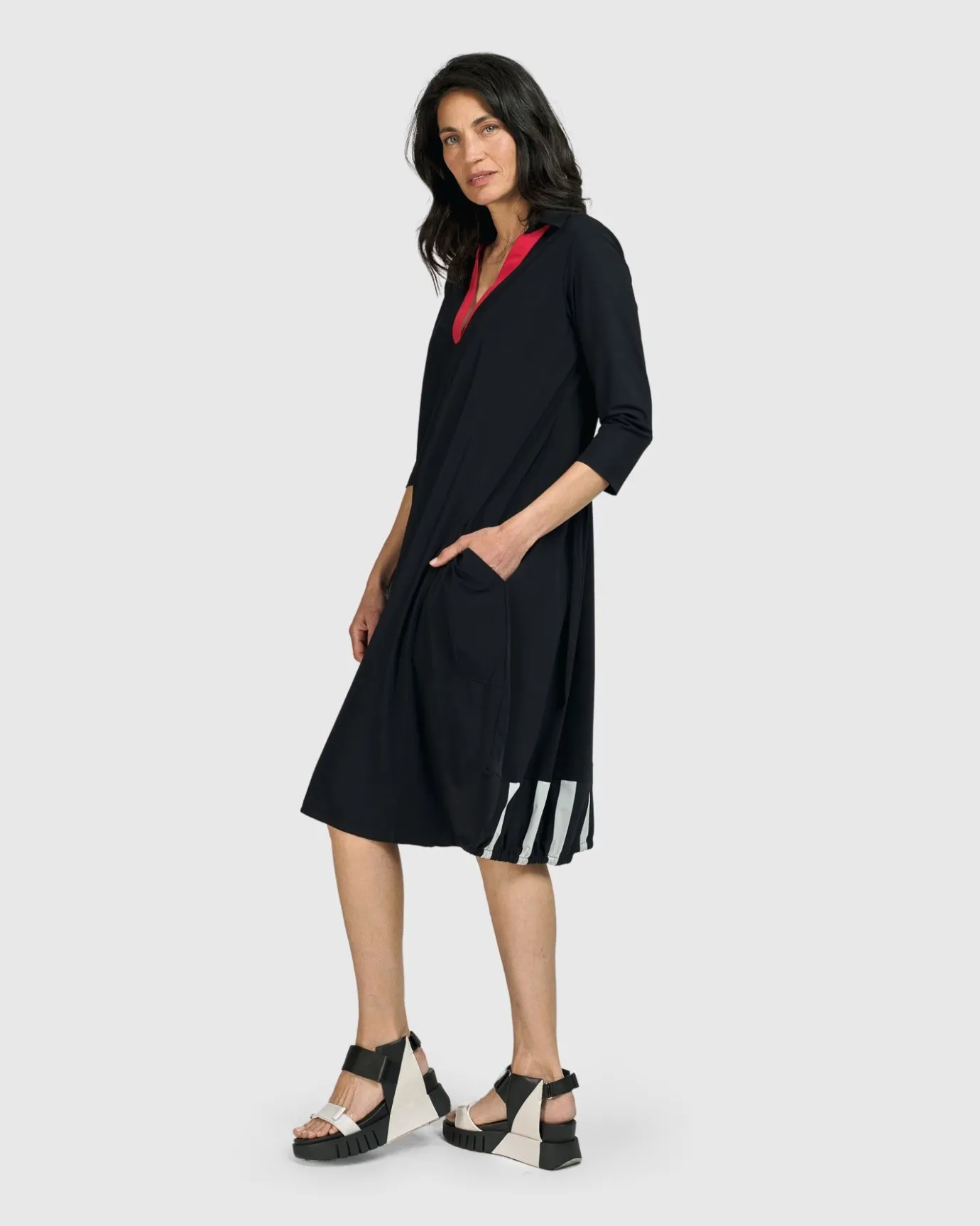 Women Alembika Dresses<Tekbika Celine Dress, Black