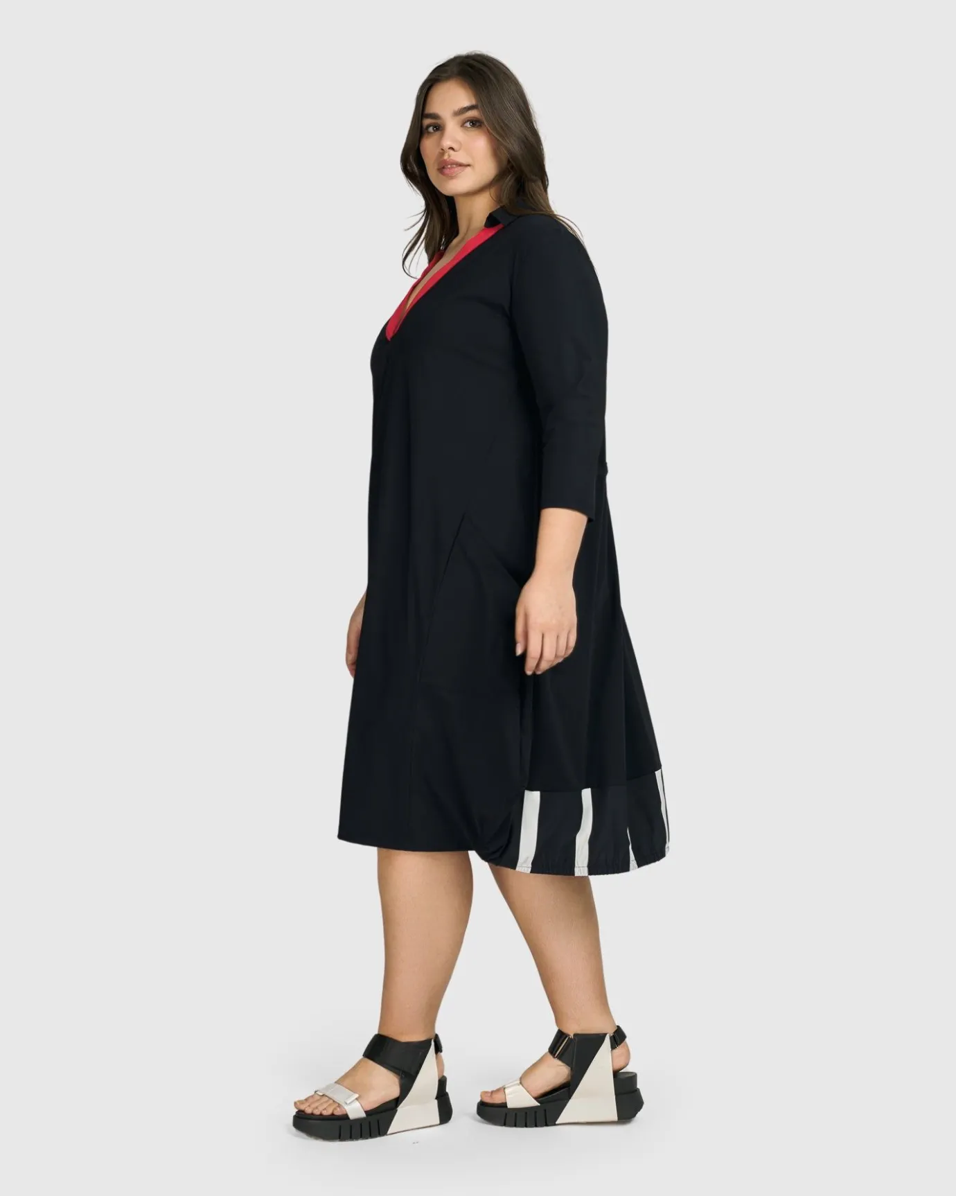 Women Alembika Dresses<Tekbika Celine Dress, Black