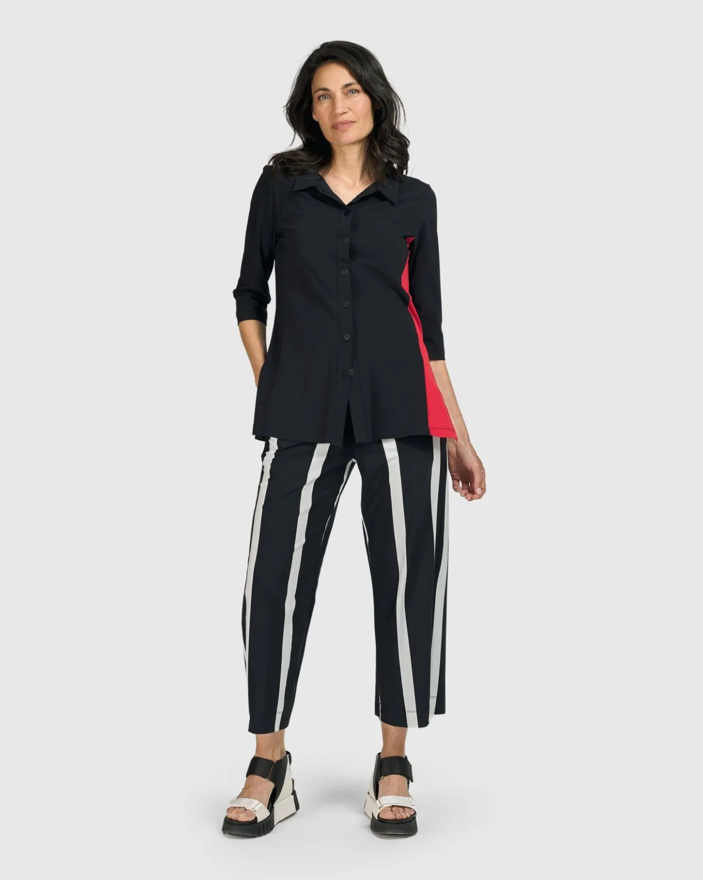 Women Alembika Pants & Skirts<Tekbika Chagall Pants, Stripes