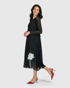 Women Alembika Dresses<Tekbika Charlotte Crew Cocoon Dress, Tulle