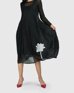Women Alembika Dresses<Tekbika Charlotte Crew Cocoon Dress, Tulle