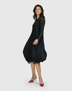 Women Alembika Dresses<Tekbika Charlotte Crew Cocoon Dress, Tulle