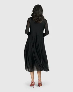 Women Alembika Dresses<Tekbika Charlotte Crew Cocoon Dress, Tulle