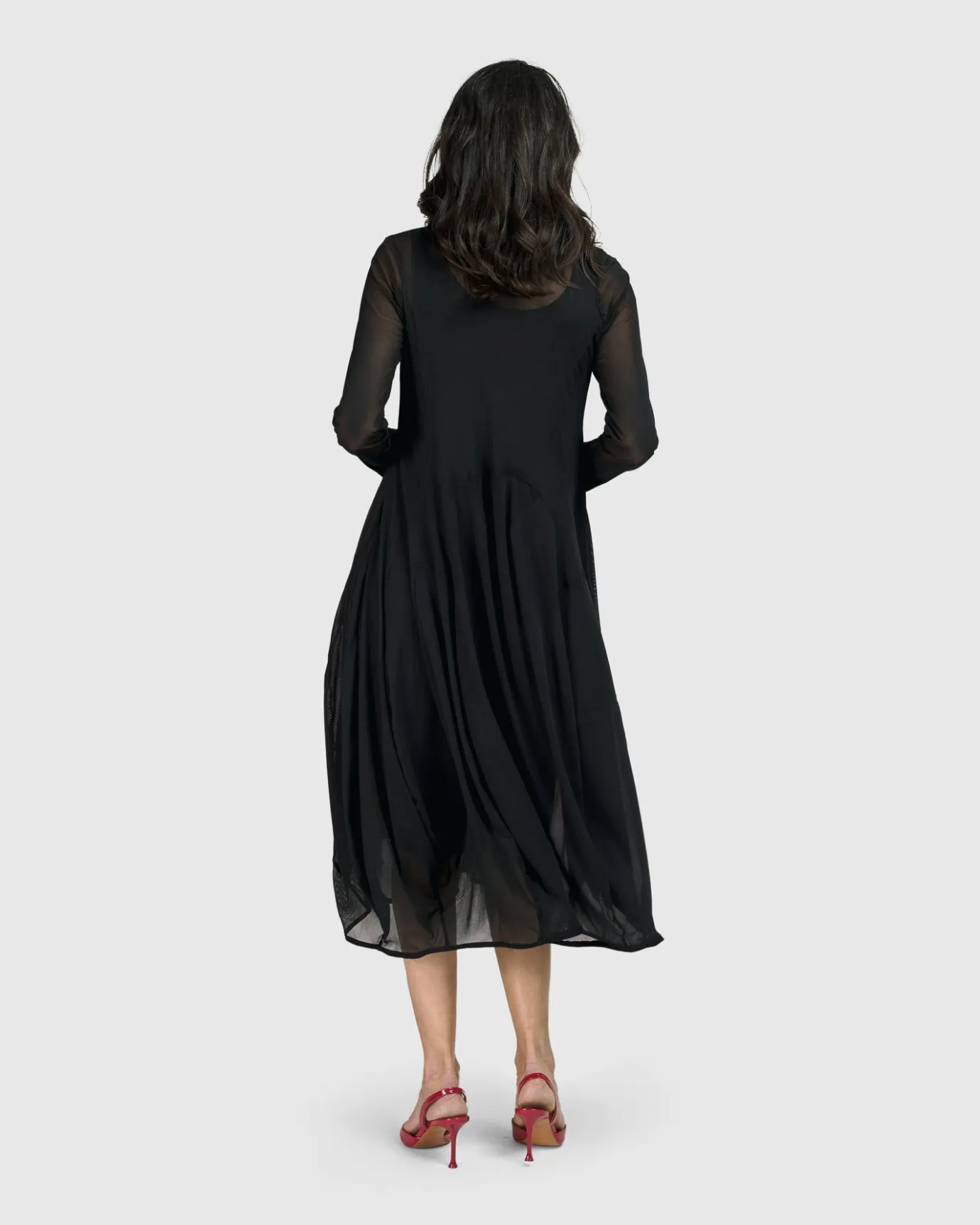 Women Alembika Dresses<Tekbika Charlotte Crew Cocoon Dress, Tulle