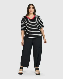 Women Alembika Plus<Tekbika Claudette Pants, Black