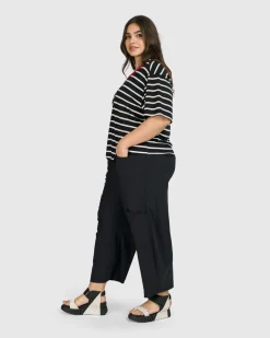 Women Alembika Pants & Skirts<Tekbika Claudette Pants, Black