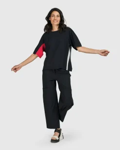 Women Alembika Pants & Skirts<Tekbika Claudette Pants, Black