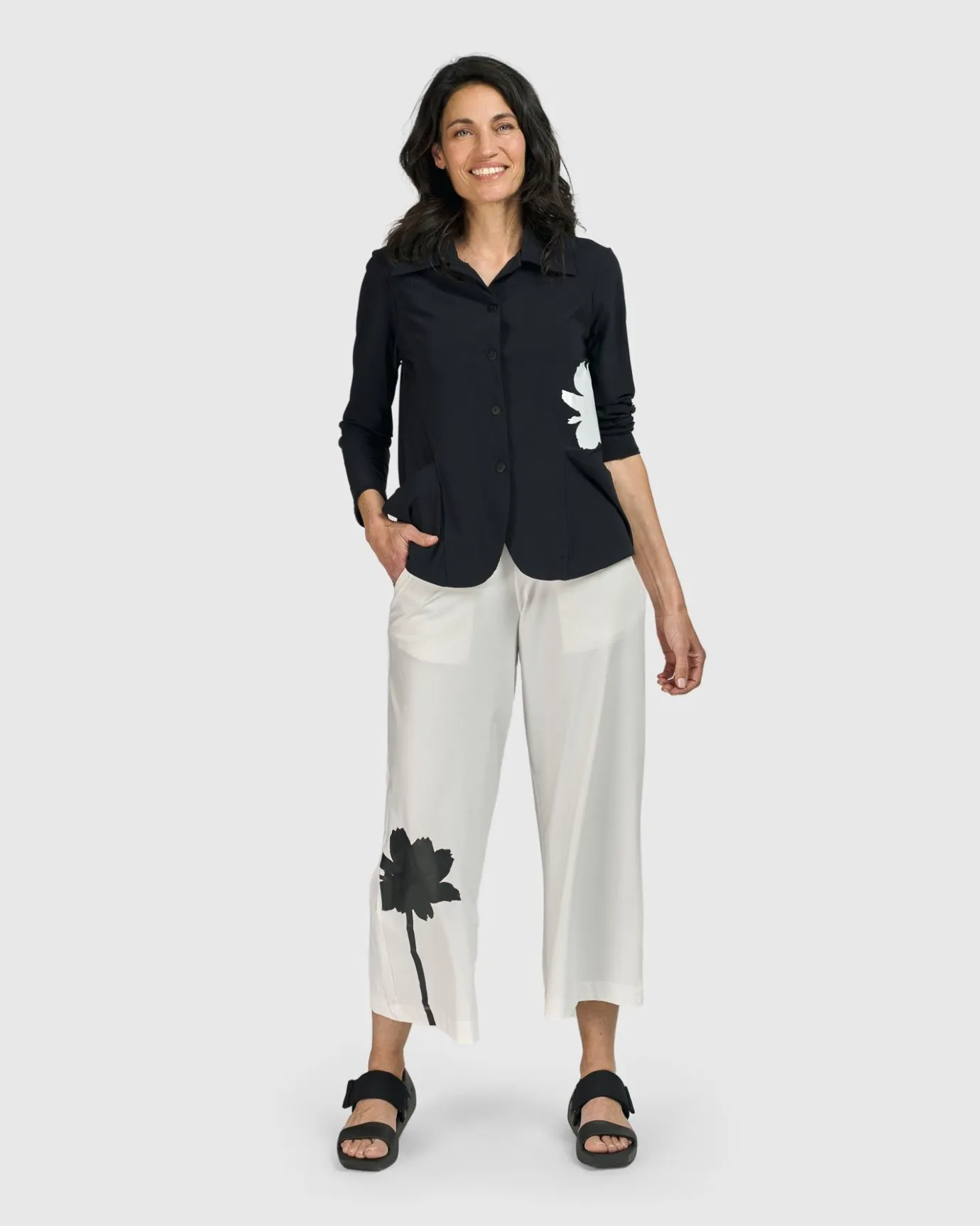 Women Alembika Pants & Skirts<Tekbika Colette Pants, Flower