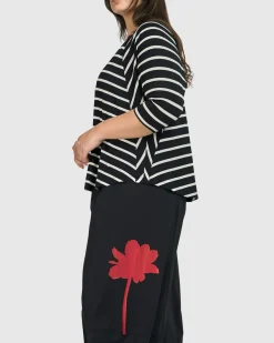Women Alembika Plus<Tekbika De Beauvoir Tee, Stripes
