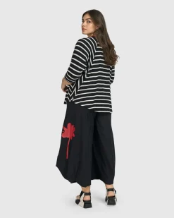 Women Alembika Plus<Tekbika De Beauvoir Tee, Stripes