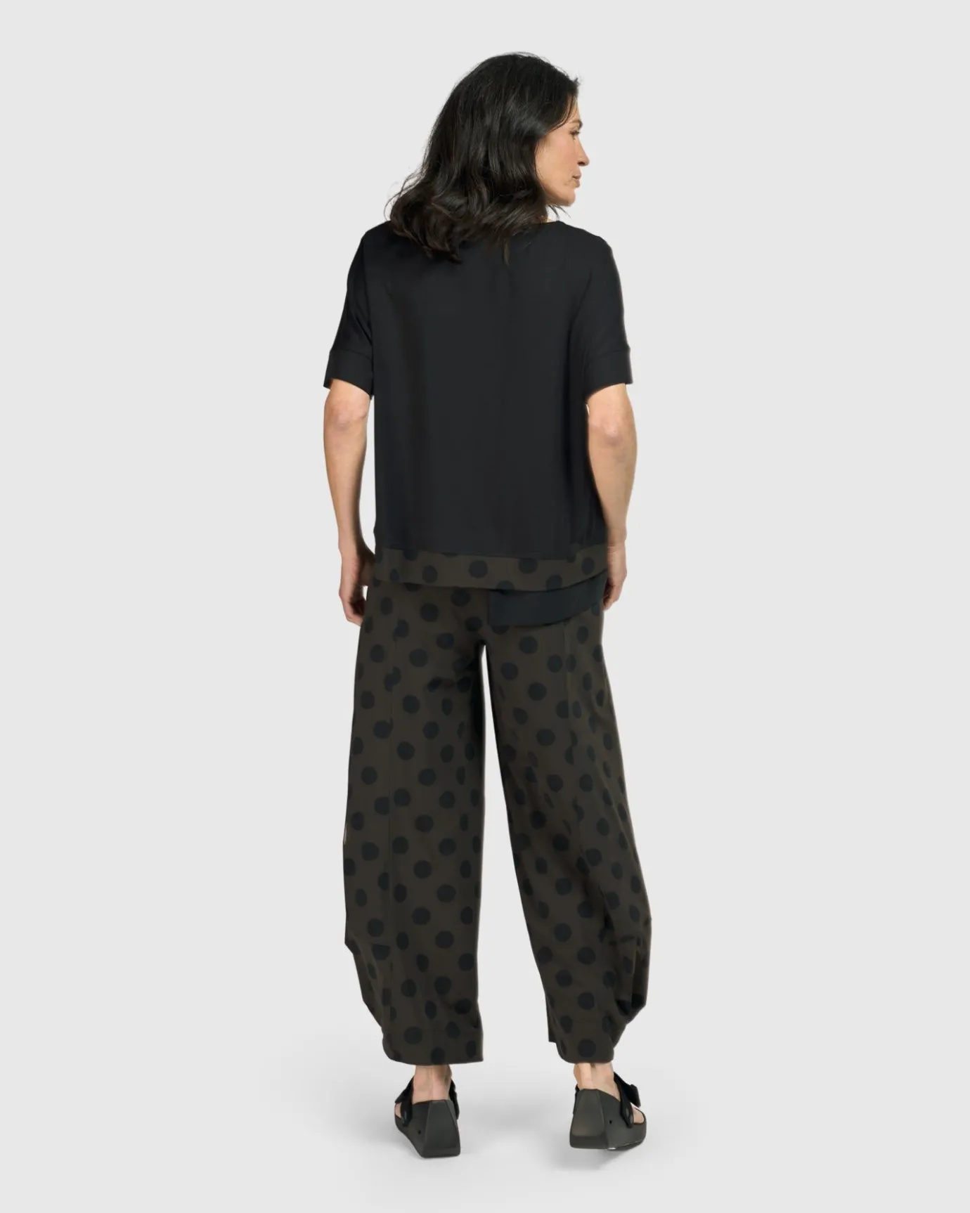 Women Alembika Tops & Tunics<Tekbika Dots Boxy Top, Khaki