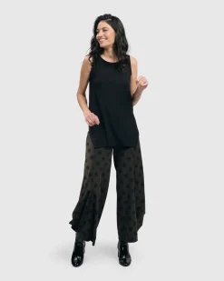 Women Alembika Plus<Tekbika Dots Punto Pants, Khaki