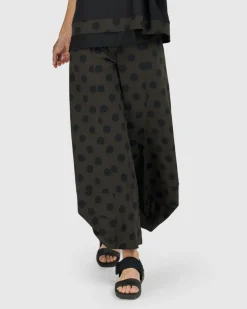 Women Alembika Pants & Skirts<Tekbika Dots Punto Pants, Khaki