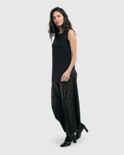 Women Alembika Pants & Skirts<Tekbika Dots Punto Pants, Khaki