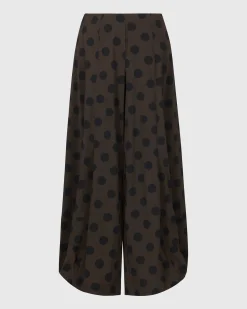Women Alembika Pants & Skirts<Tekbika Dots Punto Pants, Khaki