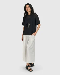 Women Alembika Tops & Tunics<Tekbika Edith Mesh Tee, Flower