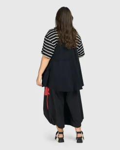 Women Alembika Jackets<Tekbika Gabrielle Relaxed Vest, Black
